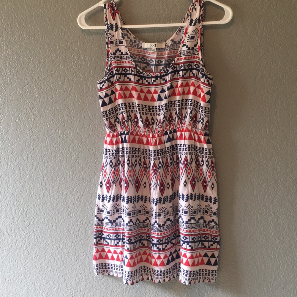 Tribal print dress